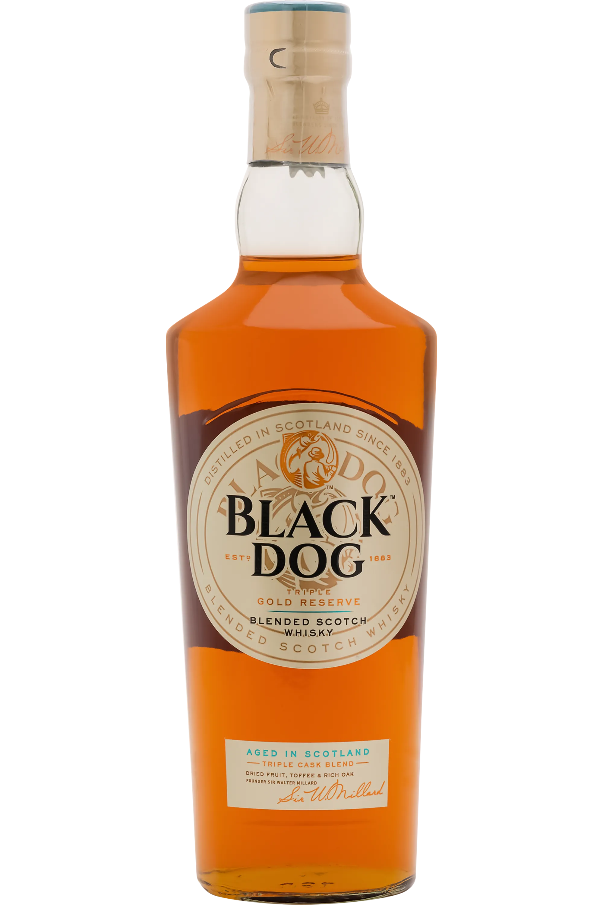 Black Dog Triple Gold 750ml Bottle
